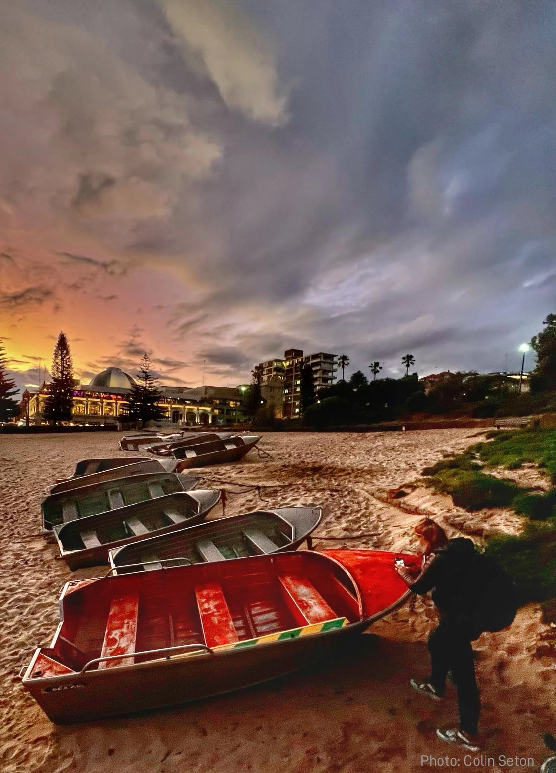 Phone Photography – Sydney Coogee Beach – Playing with Time