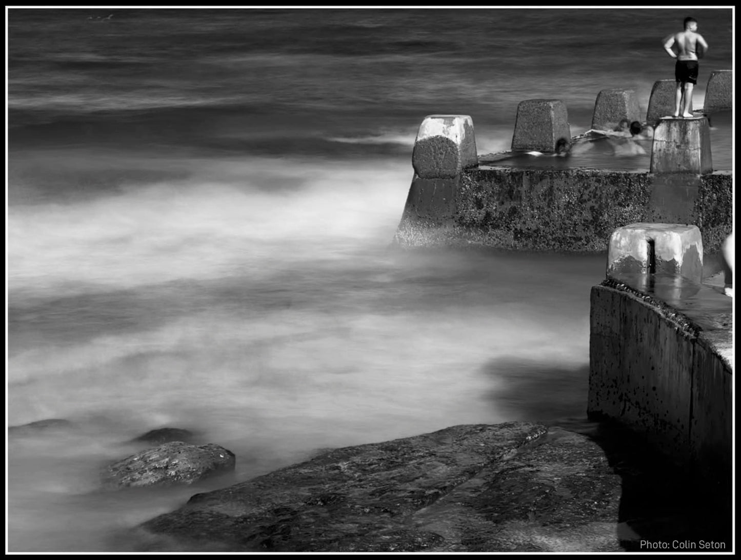 Phone Photography – Sydney Coogee Beach – Playing with Time