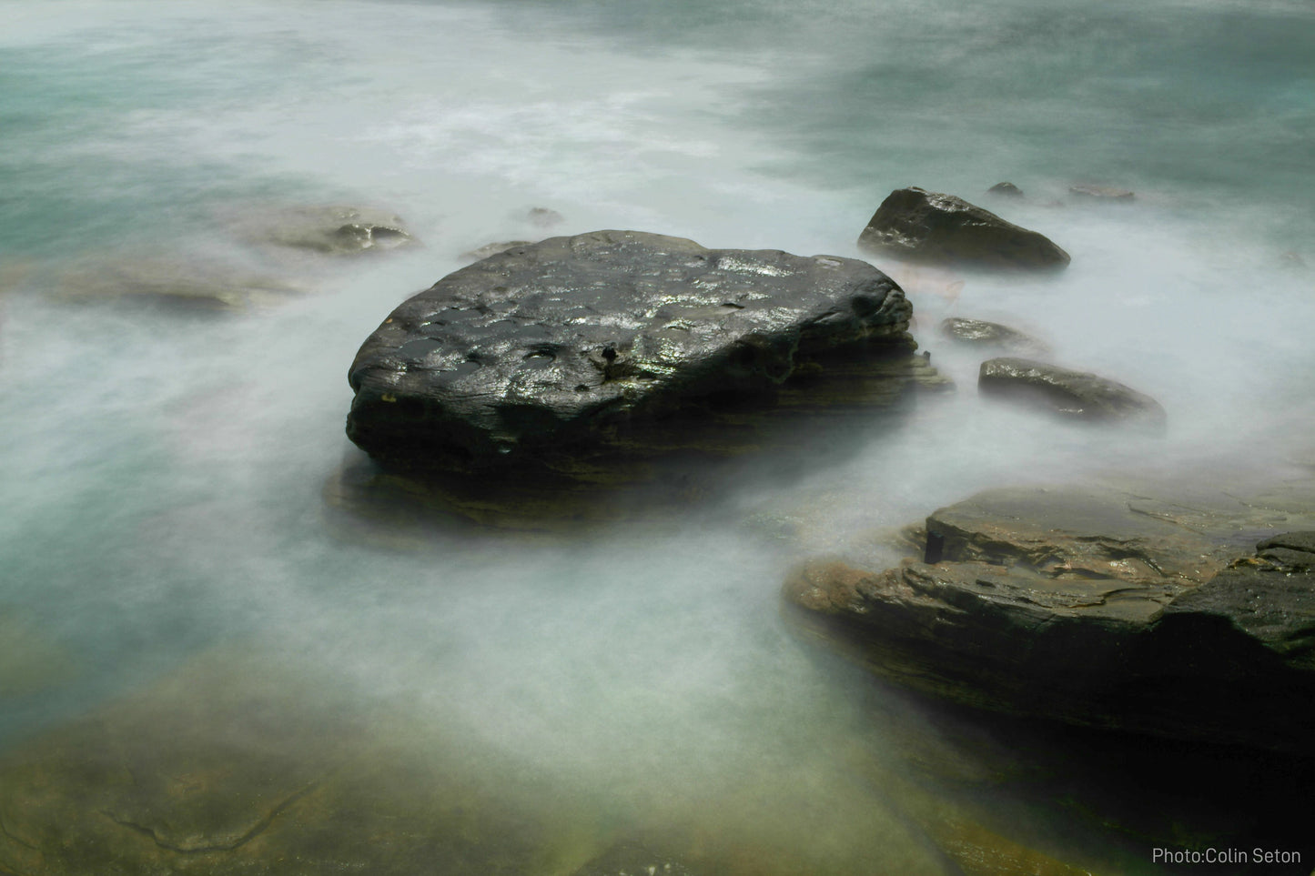 Phone Photography – Sydney Coogee Beach – Playing with Time